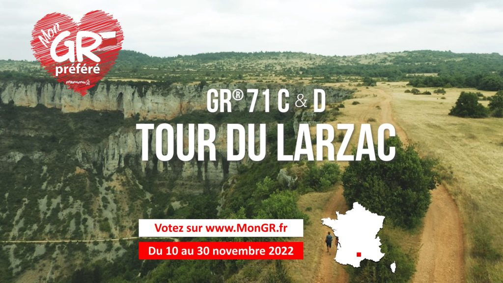 Tour du Larzac Templier Hospitalier 1 GR 71CD visuel promo Saison 6