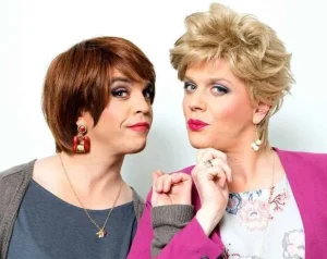 Catherine et Liliane en randonnée