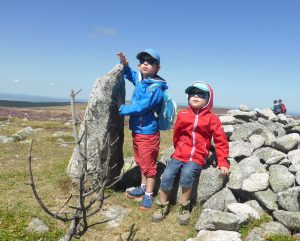 Petits randonneurs Mont Lozère