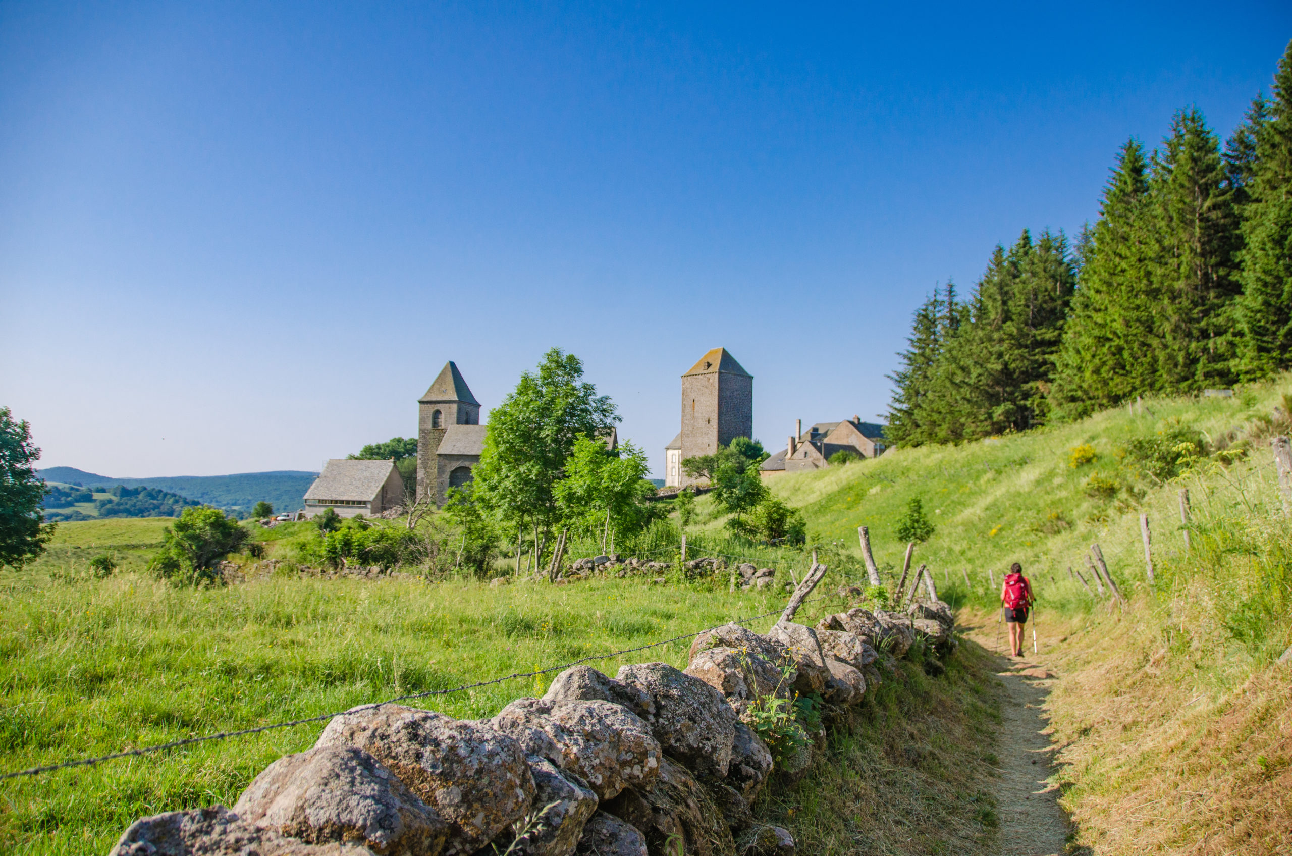 Le village d'Aubrac, MH