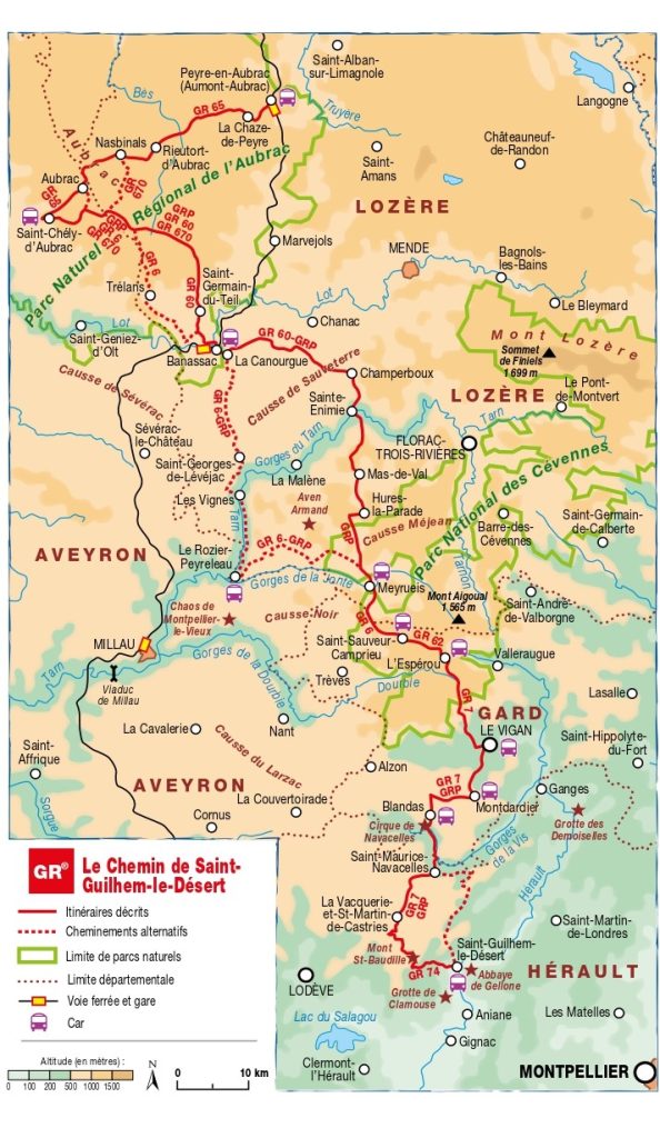 couverture verso topoguide Guilhem