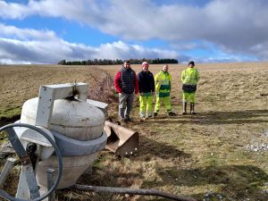 Travaux GR du pays Saint Urcize