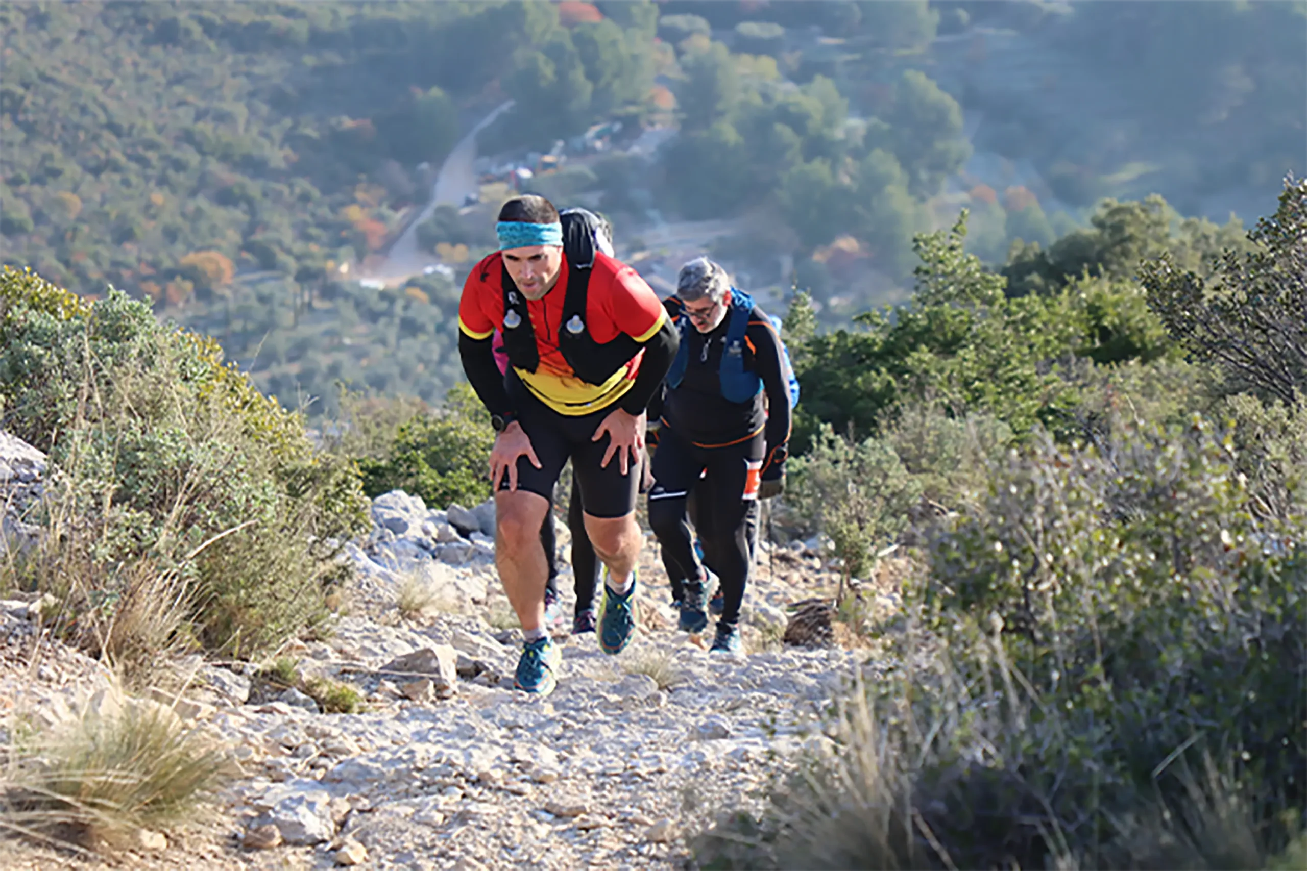 fast hiking
